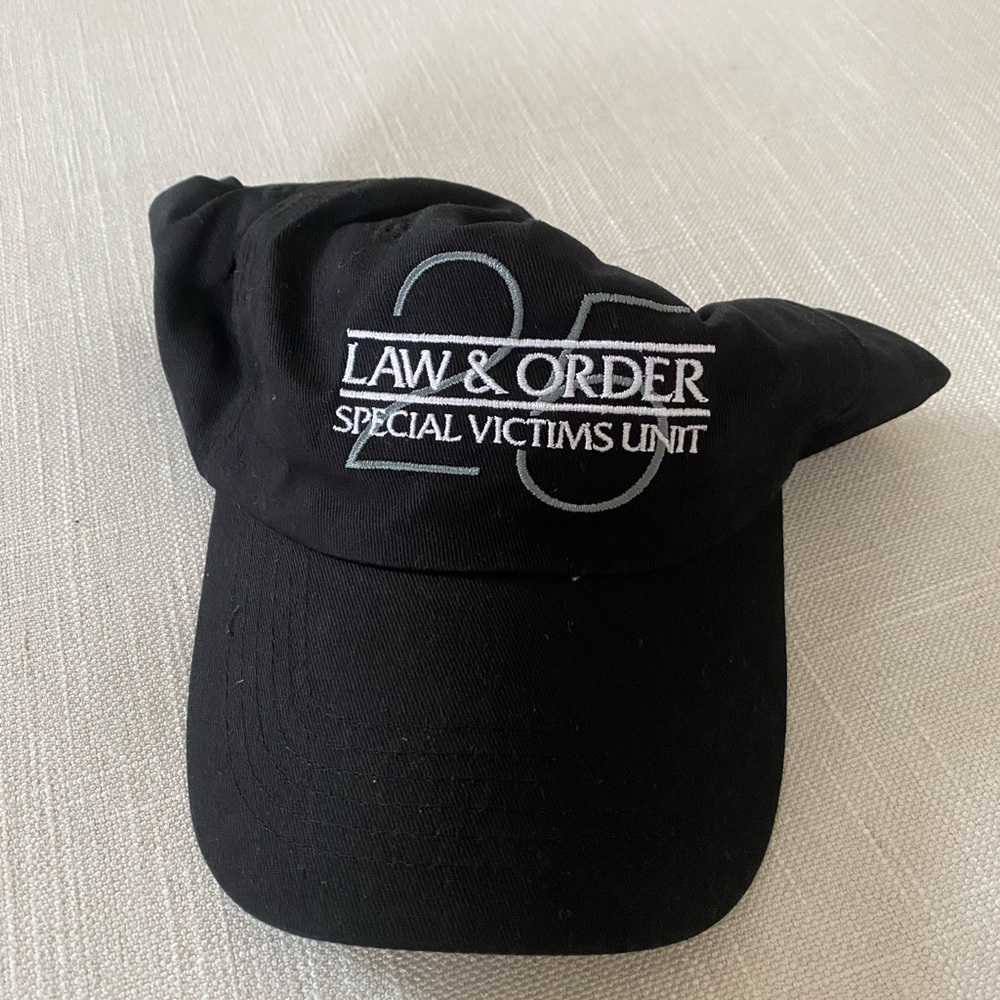 Black Law & Order SVU Cap Limited Edition